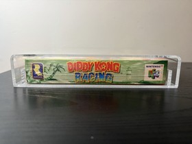 Diddy Kong Racing Nintendo 64 VGA 85 + NM + Factory Sealed New 1997 Vintage 
