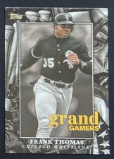 Frank Thomas 2024 Topps 091/299 Grand Gamers Black Parallel Chicago White Sox SP