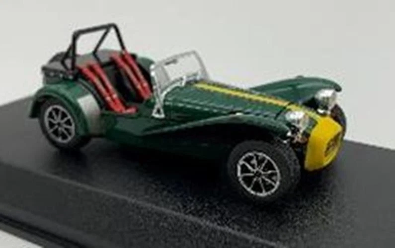NOREV 270213 1/43 Caterham Super Seven 1979 Verde / Giallo Modello Auto - Immagine 2 di 4