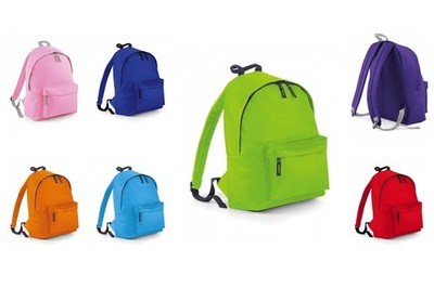 Junior Fashion Backpack Rucksack Kinder viele Farben Gepolstert BAG BASE 125 NEU