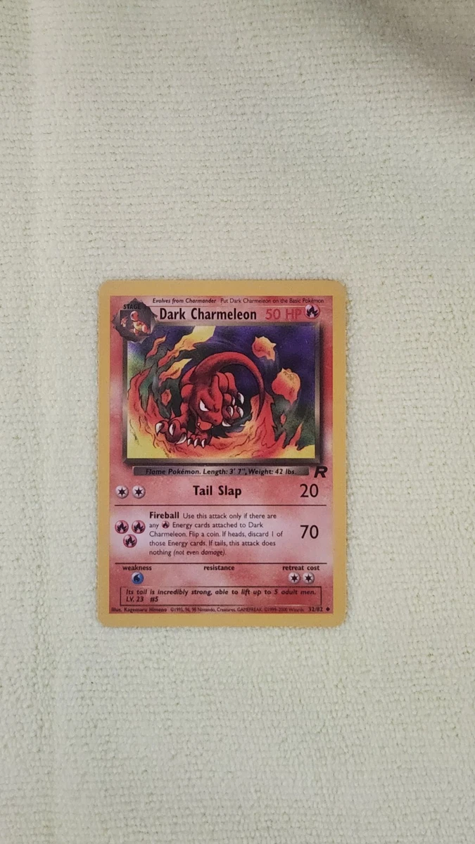 dark charmeleon pokemon card value Dark Charmeleon Pokemon Card for sale