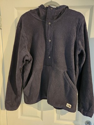 The North Face Herren Carbondale 1/4 Snap Pullover Fleece Hoodie Jacke Medium 