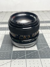 Canon FD 50mm f/1.4 SSC Breech Lock lens