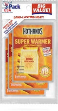 Body & Hand Super Warmers - Long Lasting Natural Odorless Air Activated Warmers 
