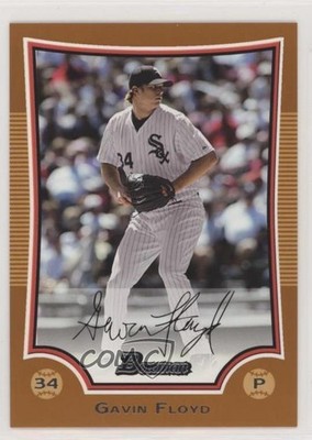 2009 Bowman Orange 49/250 Gavin Floyd #118 fm0