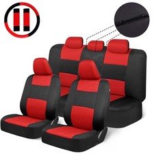 Universal Size Car Seat Covers Set With Steering Wheel Covers 2 Shoulder Protect Universal Size Car Seat Covers Set With Steering Wheel Covers 2 Shoulder Protect