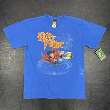 Vintage Harry Potter 2001 Sorcerer's Stone Quidditch T-Shirt Sz Youth XL