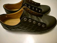 WOMENS HOTTER BROOKE BLACK TRAINERS UK6