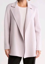 Theory Wool Cashmere Short Coat Jacket Winsom...