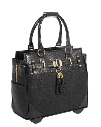 Montreal Rolling Laptop Bag, Briefcase for Women Tote Work Business Computer ...