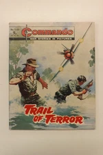 COMMANDO COMIC WAR STORIES IN PICTURES No.1184 TRAIL OF TERROR 1977 GN4860