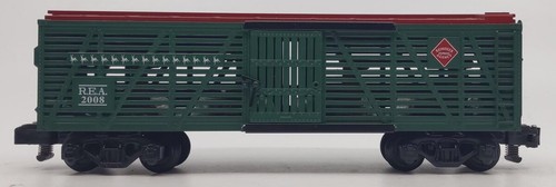 American Flyer 6-48375 Spur S Christmas Stock Car mit Rentier #2008 LN/Box - Bild 5 von 7