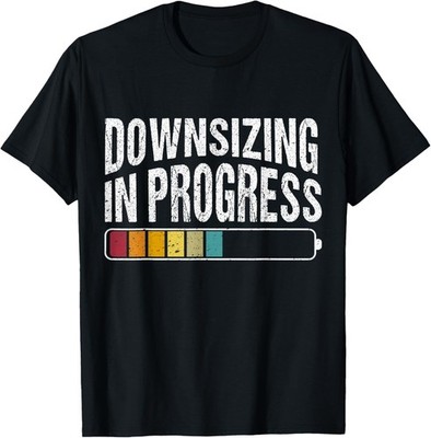 Funny Downsizing Progress Gastric Bypass Surgery Weight Loss Gift Unisex T-Shirt