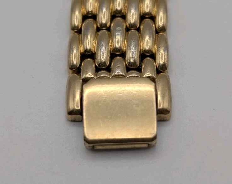 Vintage Seiko Rivoli Ladies Trapezoid Watch 4N00-5749 Asymmetric Gold ...