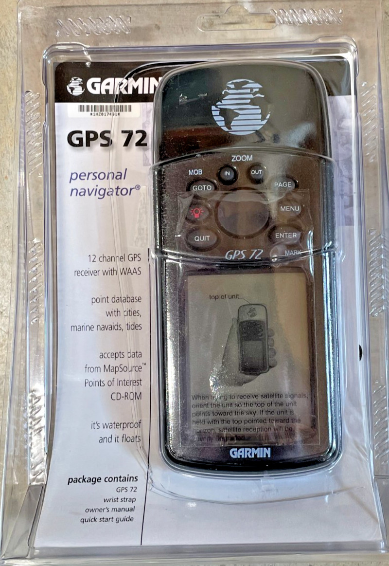 72 Handheld Personal Navigator Marine Fishing Hiking Hunting