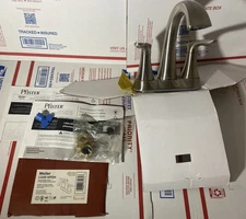 Pfister Weller LG48-WR0K Bath Faucet Brushed Nickel Finish NOS - New Open Box