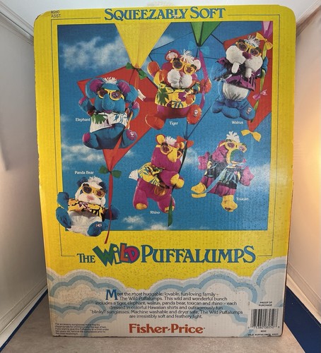 Tucán Fisher Price 1987 vintage “The Wild Puffalumps” en embalaje original difícil de encontrar - Imagen 4 de 8
