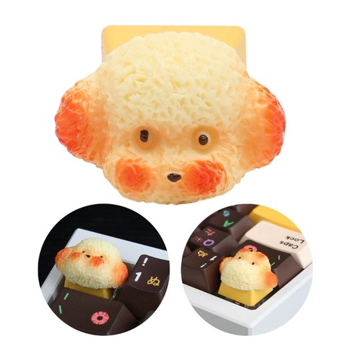 Resin Keycaps Cartoon Puppy ESC Keycap Lovely Shape for Mechanical Keyboard - Afbeelding 2 van 8
