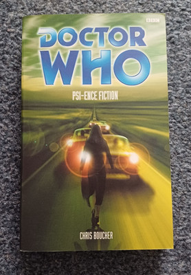 DOCTOR WHO PSI-ENCE FICTION bbc Buch. PDA. Chris Boucher - Nr Mint