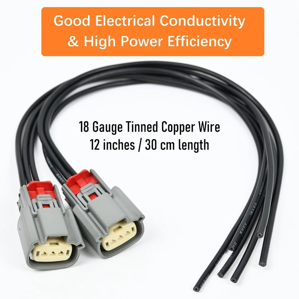 Arnés coleta conector bobina de encendido 2 piezas CU2Z-14S411-AFA para Ford... Foto 4 de 4