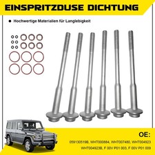 Einspritzdüse Dichtung Düsenhalter Satz Schrauben Satz für AUDI VW Amarok 059130