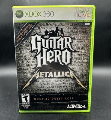 Guitar Hero Metallica - Microsoft Xbox 360 Game - Fast Ship   