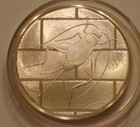 THE ENGLISH CRICKET Good Luck Collection SILVER Medal GEM Proof FRANKLIN MINT — photo 1