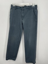 Workwear Straight Fit Pants Size 34 Gray Durable Fabric Red Kap