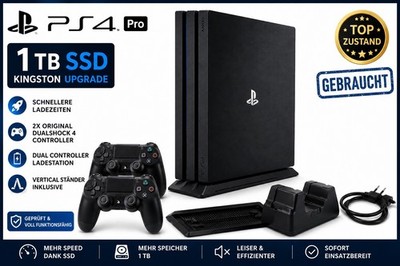 PS4 Pro 1TB SSD