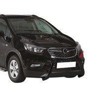 FrontbüGel FrontschutzbüGel FüR Opel Mokka X 2016-2019 ø63Mm Stahl Schwarz