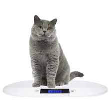 Feline Scale, Digital Portable Pet Dog Cat Scale; Comfort Baby Scale, 44 Poun...