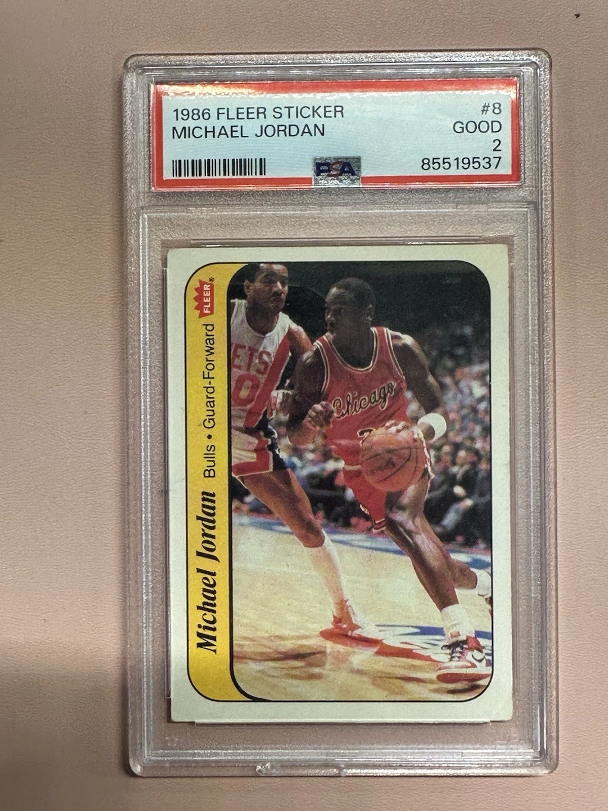 Michael Jordan trading card