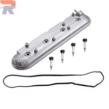 Left Driver Side 12570427 Valve Cover For 1999-2008 Cadillac Chevy GMC Pontiac