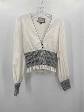 Pre-Owned Alexie White Size Large Button Down