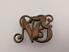 CIVIL WAR NY NG 7TH REGIMENT BRASS HAT OR CROSS BELT INSIGNIA BADGE