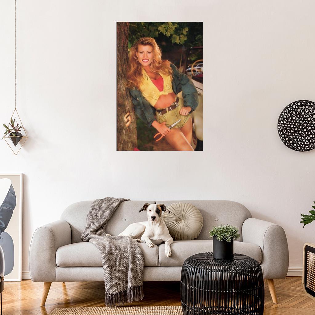 526980 KERRI KENDALL 80s 90s Retro Vintage Photo 16x12 WALL PRINT