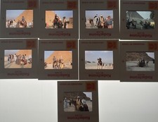 Lots Of 9 Kodachrome Transparencies Slides Camels From Egypt 1977 Vintage