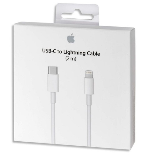 CARICABATTERIA USB-C ORIGINALE CAVO PER APPLE IPHONE 11 12 13 14 15 16 2 METRI - Foto 4 di 16