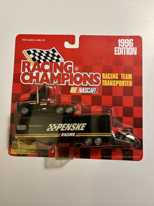 Racing Champions 1996 Racing Team Transporter Penske #2 Rusty Wallace 1/87