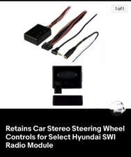 Retiene controles de volante estéreo de auto para módulo de radio Hyundai SWI - caja abierta