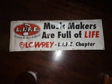 LOWREY ORGAN L.I.F.E. Dealer Banner ... Will look GREAT in your Studio
