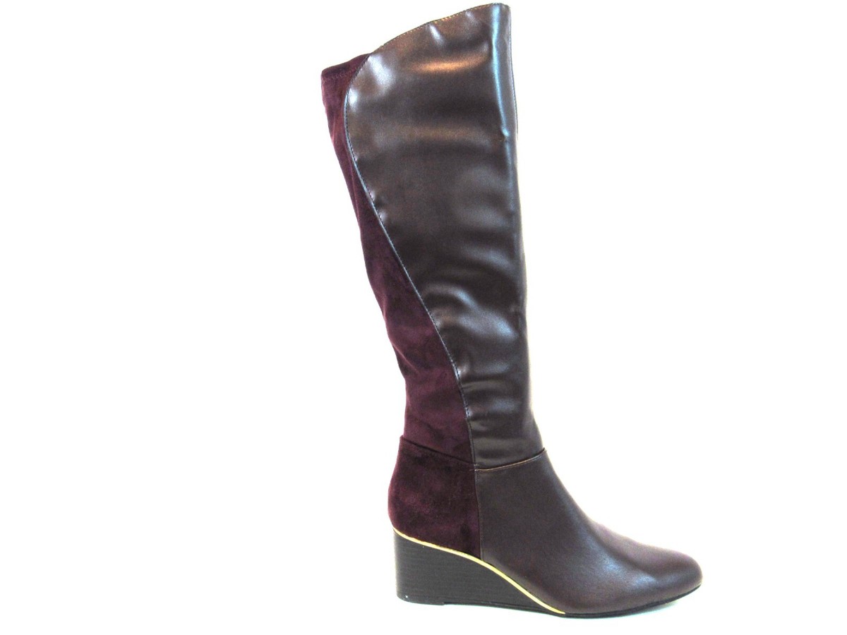 Alfani Beverly Knee-High Wedge Boot (Women display picture 2