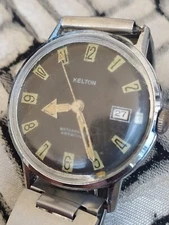 KELTON UK (Timex) Calibre Black Dial Hand winding Watch - 32mm Working