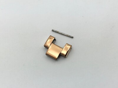 Ladies Fossil ES4491 Link Rose Gold Tone Polished Finish 14mm