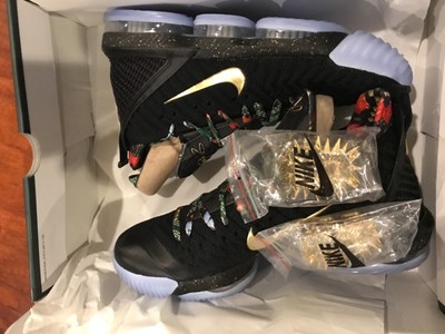 nike lebron 16 oro