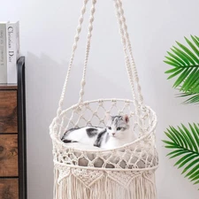 Mewoofun Hanging Pet Cat Bed Swing Hammock