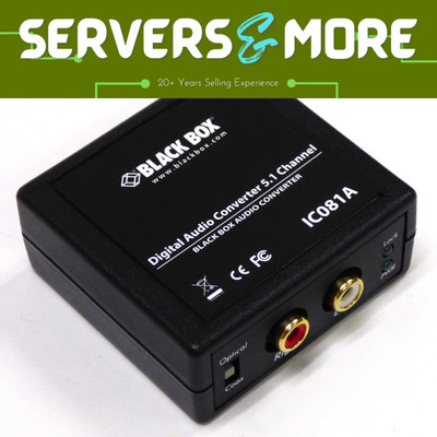 Black Box Digital Audio Converter   5.1 Channels (IC081A)