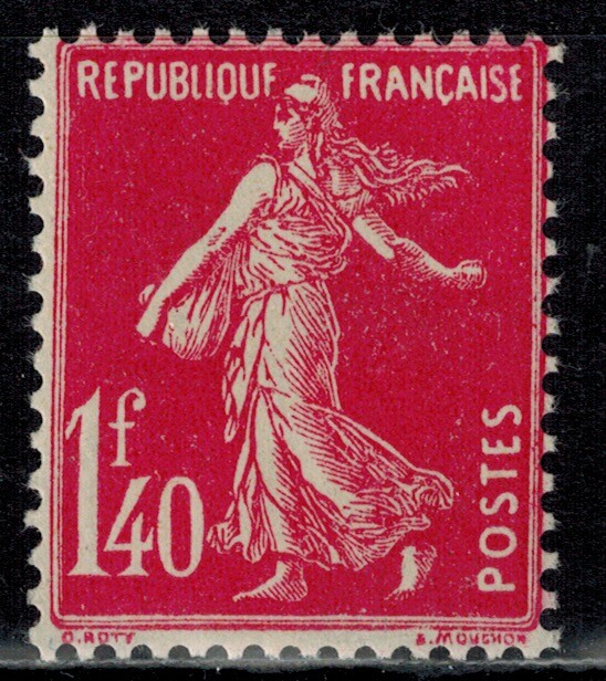 France timbre type semeuse N° 196 Neuf ** MNH