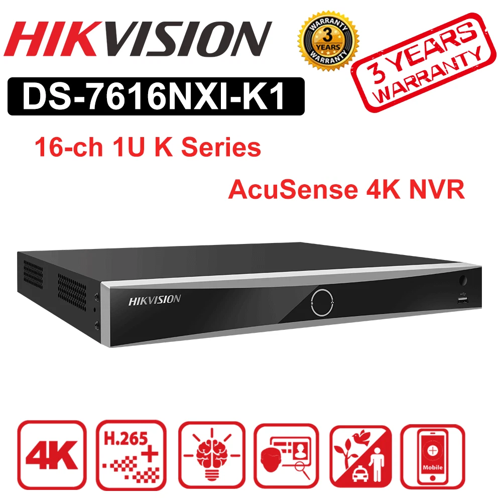 Hikvision hotsell acusense nvr