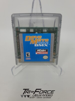 Dave Mirra Freestyle BMX Nintendo Game Boy Color GBC Authentic Free shipping !